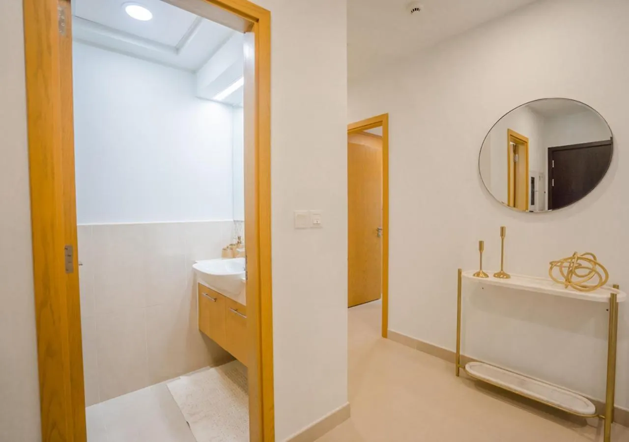 شقة Nasma Luxury Stays - Bellevue Tower 1 دبي الإمارات العربية المتحدة