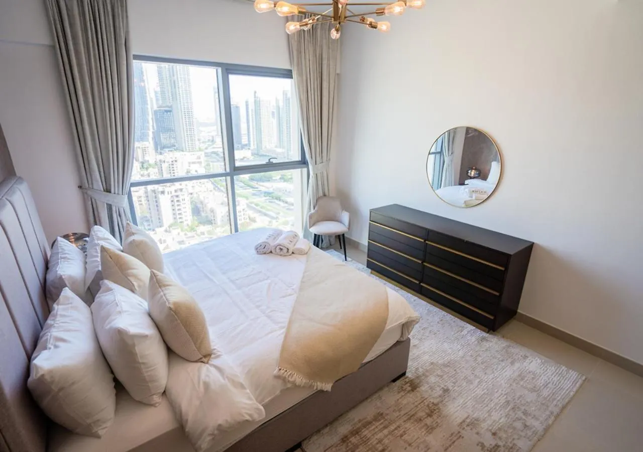 Nasma Luxury Stays - Bellevue Tower 1 دبي شقة